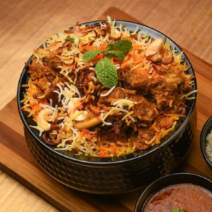 Hyderabadi Chicken Dum Biryani