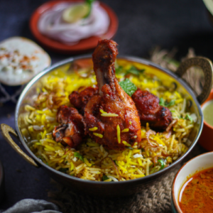 Special Chicken Fry Piece Biryani